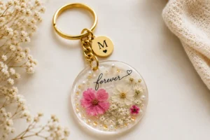 Personalized Initial Keychain