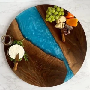 Wood and Resin Tray