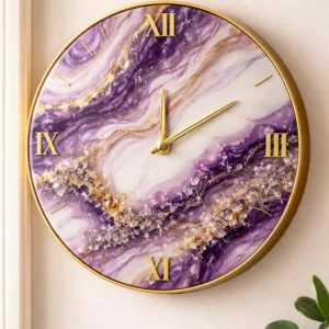 Designer Resin Wall Clock